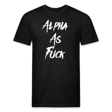 ALPHA AS FUCK - MEN'S PREMIUM S/S TEE - black