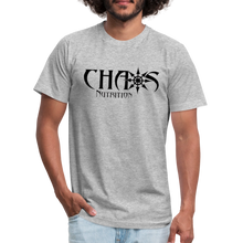 OG Chaos T-Shirt Black Logo - heather gray