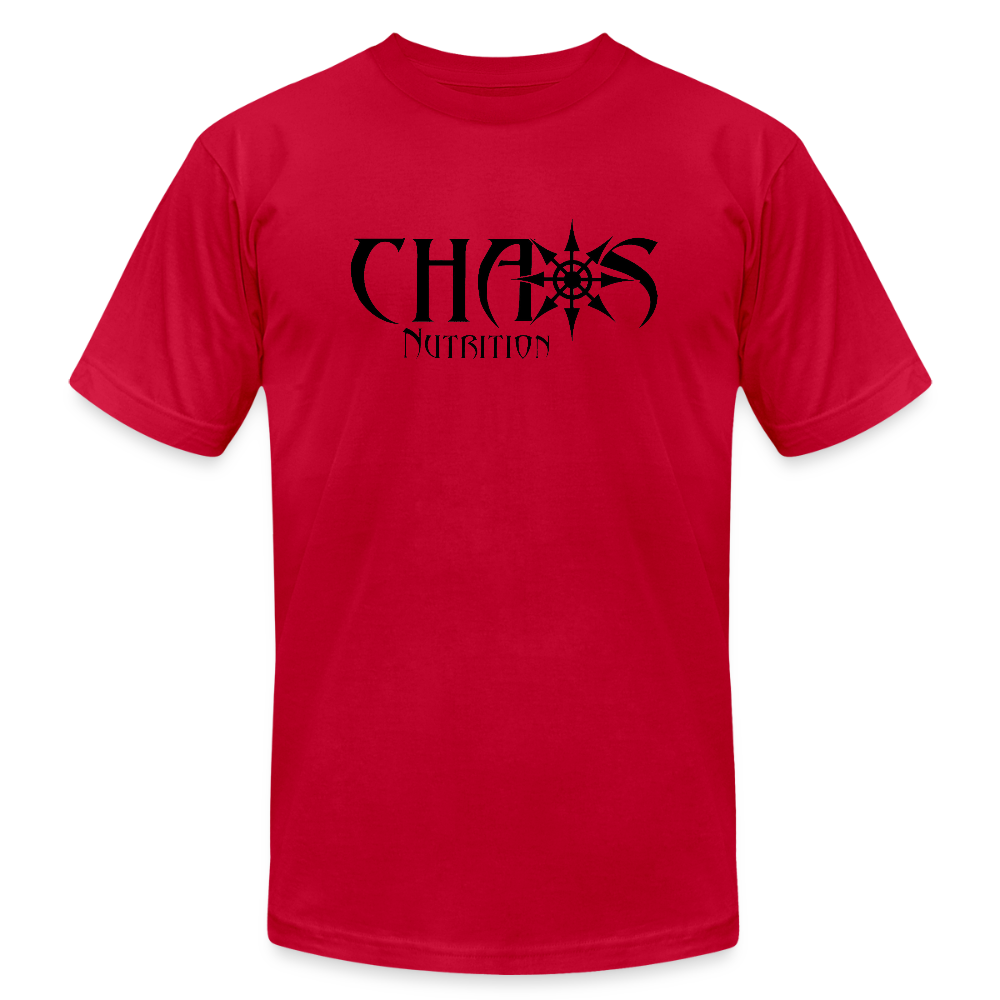 OG Chaos T-Shirt Black Logo - red