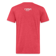 ALPHA AS FUCK - MEN'S PREMIUM S/S TEE - heather red
