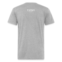 ALPHA AS FUCK - MEN'S PREMIUM S/S TEE - heather gray