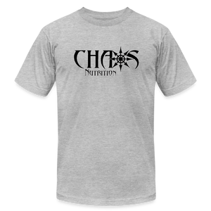 OG Chaos T-Shirt Black Logo - heather gray