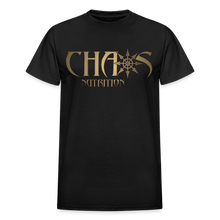 OG Chaos T-Shirt Gold Logo - black