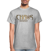 OG Chaos T-Shirt Gold Logo - heather gray