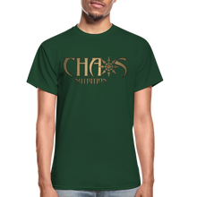 OG Chaos T-Shirt Gold Logo - forest green