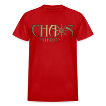 OG Chaos T-Shirt Gold Logo - red