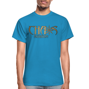 OG Chaos T-Shirt Gold Logo - turquoise