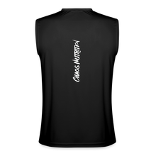 Relentless, Men’s Premium Tank with White Lettering - black