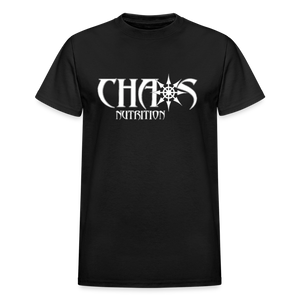 Eat Dirty Train Dirty, Black T- Shirt with White Lettering - black