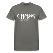 Eat Dirty Train Dirty, Black T- Shirt with White Lettering - charcoal