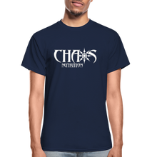 Eat Dirty Train Dirty, Black T- Shirt with White Lettering - navy