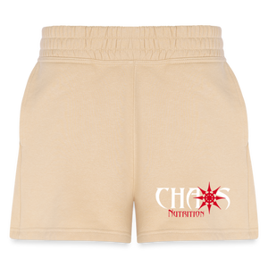 Chaos Nutrition Logo Women's Jogger Short (4 Colors) - nude