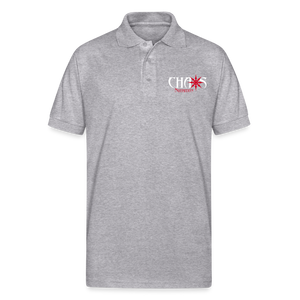 Chaos Nutrition Logo Jersey Polo (4 Colors) - heather gray