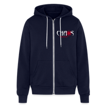 Ride Or Die Logo Unisex Full Zip Hoodie - navy