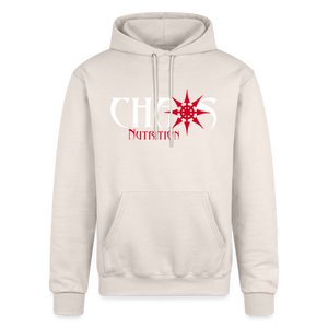 Chaos Nutrition Logo Champion Unisex Powerblend Hoodie - Sand