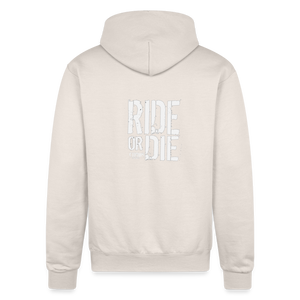 Chaos Nutrition Logo Champion Unisex Powerblend Hoodie - Sand