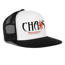 OG Chaos Nutrition Logo Trucker Cap - white/black