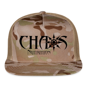 OG Chaos Nutrition Logo Trucker Cap - MultiCam\tan