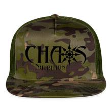 OG Chaos Nutrition Logo Trucker Cap - MultiCam\green