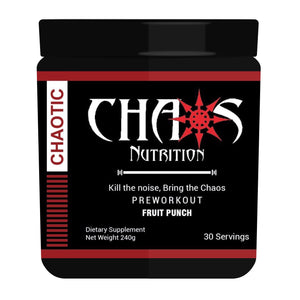 CHAOTIC ULTIMATE PRE WORKOUT FUSION