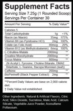 CHAOTIC ULTIMATE PRE WORKOUT FUSION