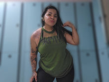 OG CHAOS OD GREEN T- SHIRT with BLACK LOGO