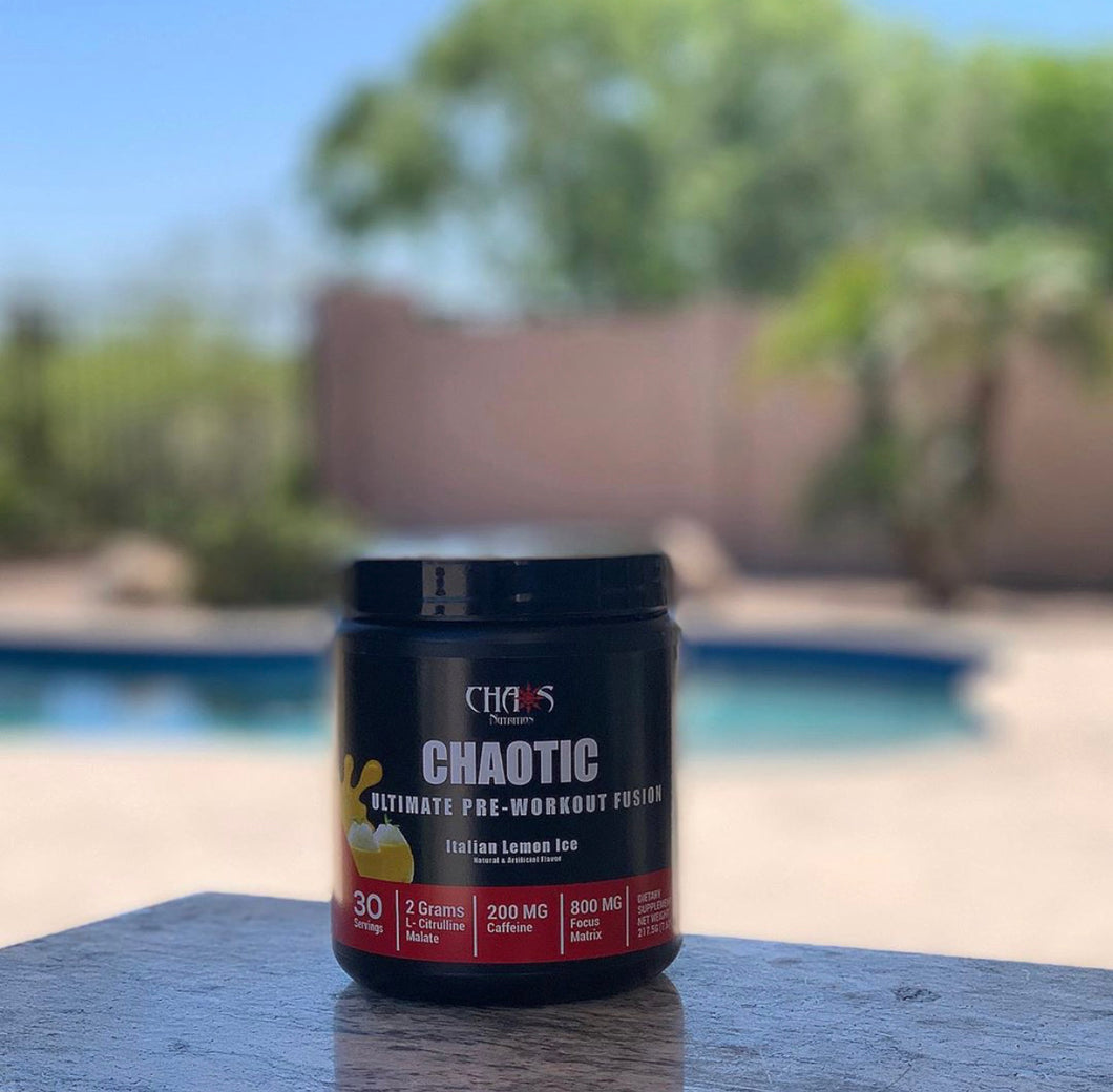CHAOTIC ULTIMATE PRE WORKOUT FUSION