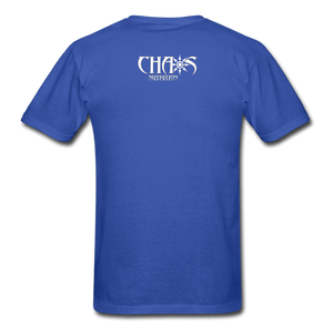 No Easy Way Out, T-Shirt with White Lettering - royal blue