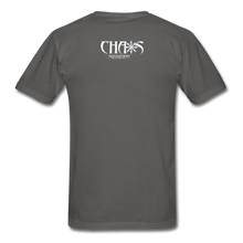 No Easy Way Out, T-Shirt with White Lettering - charcoal