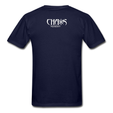 No Easy Way Out, T-Shirt with White Lettering - navy