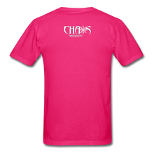 No Easy Way Out, T-Shirt with White Lettering - fuchsia