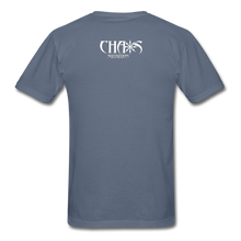 No Easy Way Out, T-Shirt with White Lettering - denim