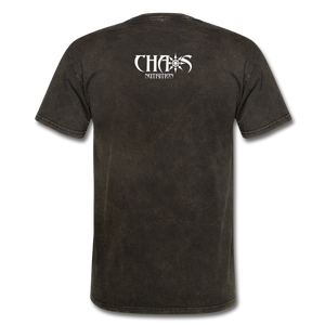 No Easy Way Out, T-Shirt with White Lettering - mineral black
