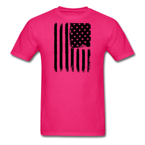 LIMITED EDITION CELEBRATE AMERICA  T-SHIRT - fuchsia
