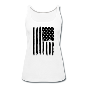 LIMITED EDITION CELEBRATE AMERICA TANK TOP - white