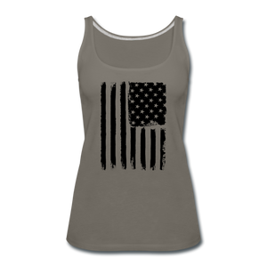 LIMITED EDITION CELEBRATE AMERICA TANK TOP - asphalt gray