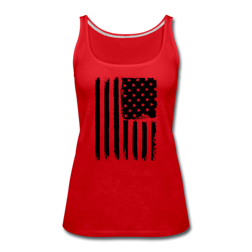 LIMITED EDITION CELEBRATE AMERICA TANK TOP - red