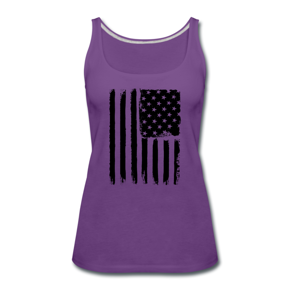 LIMITED EDITION CELEBRATE AMERICA TANK TOP - purple