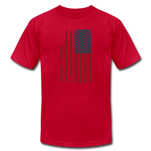USA Flag Color - red