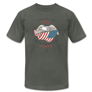 Land Of The Free Because Of The Brave - asphalt