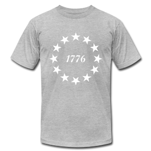 1776 Stars - heather gray