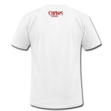NO EASY WAY OUT- T-Shirt with RED LETTERING - white