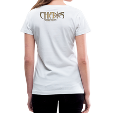 RIDE OR DIE- GUNS BLAZIN' BLACK V- NECK TEE - white