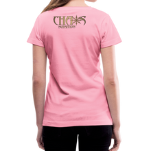 RIDE OR DIE- GUNS BLAZIN' BLACK V- NECK TEE - pink