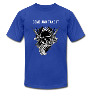 Come and Take It - royal blue