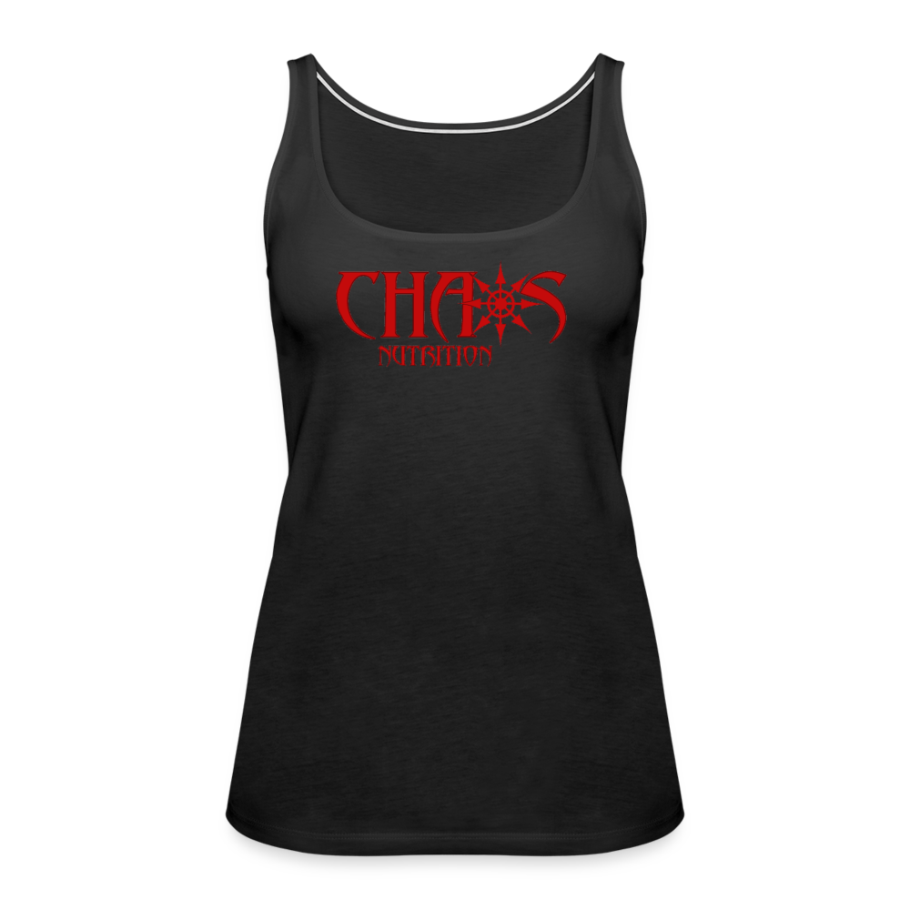 Chaos Nutrition OG Logo Women’s Premium Tank Top - black