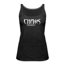 Chaos Nutrition OG Logo Women’s Premium Tank Top - charcoal grey