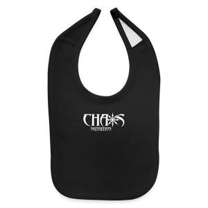 Chaos Nutrition Baby Bib - black