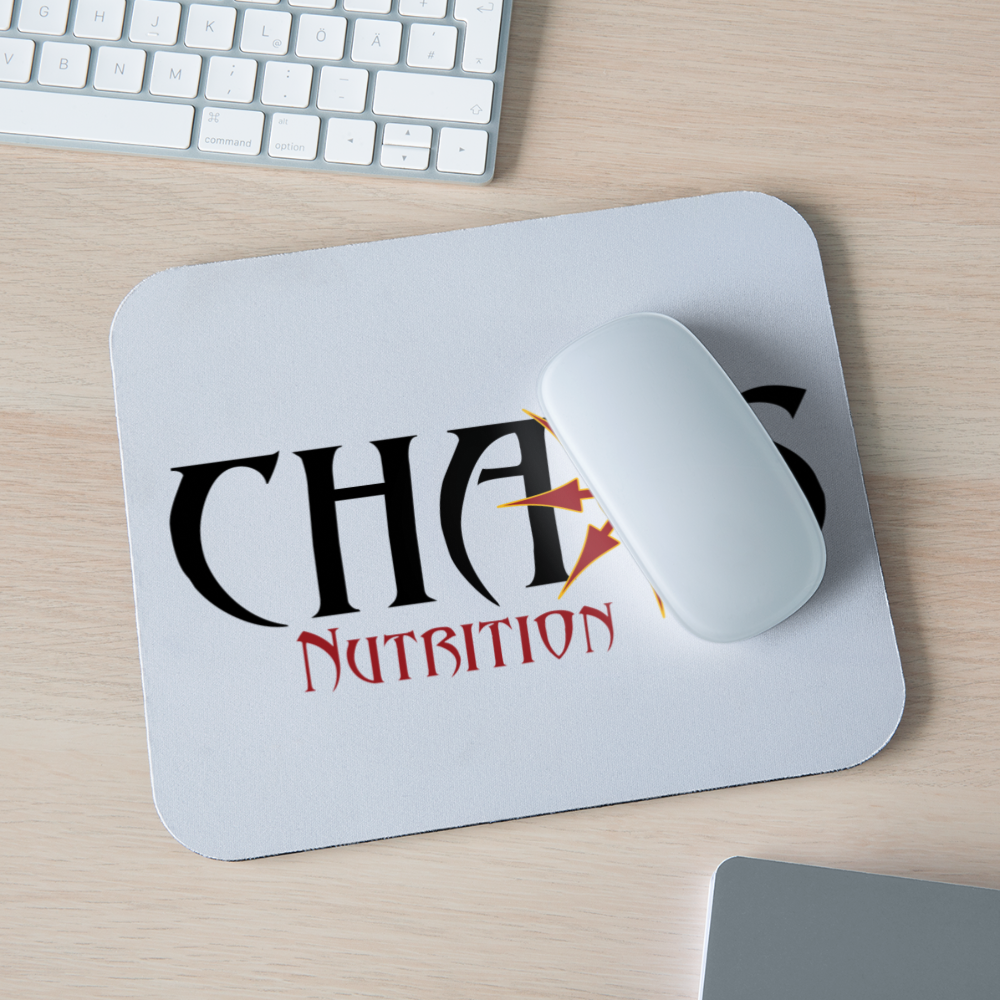 Chaos Nutrition Mouse pad Horizontal - white