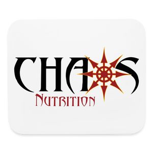 Chaos Nutrition Mouse pad Horizontal - white